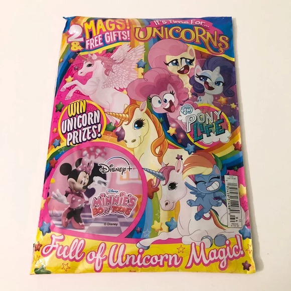 Its Time For Unicorns Surprise Pack Magazines My Little  Pony Minnie Mouse - Picture 12 of 12